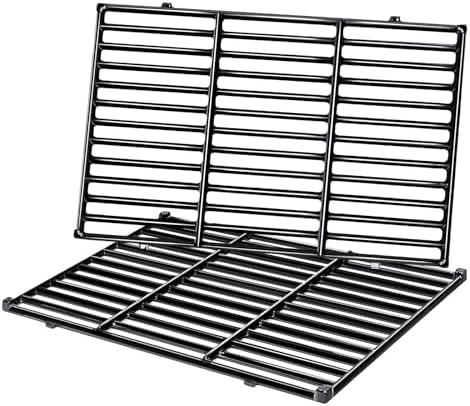 Uniflasy 7638 Grill Grates for Weber Spirit E-310, 17.5 Inch Spirit Grill Replacement Parts for Weber E315 E320 E330 S310 S315 S320 S330 Genesis Silver Gold B C, for Weber Spirit Grill Parts by Uniflasy