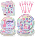 96Pcs 10th Birthday Party Decorations for Girls, Serves 24 by Greencian