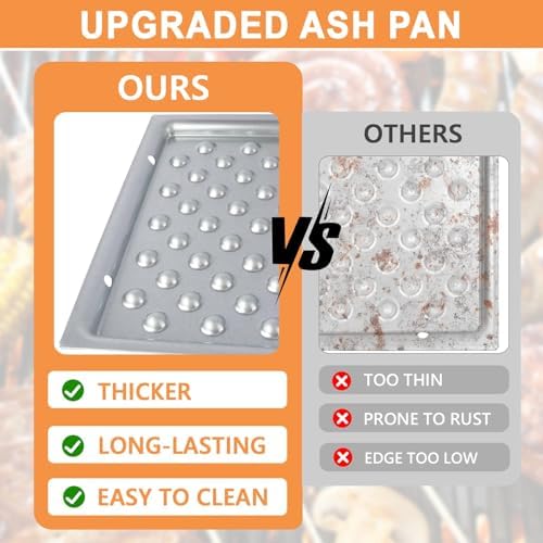 Ash Pan for Americana Aussie,Walk-A-Bout & Traveler Charcoal Grill Parts - Image 5