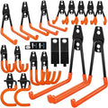 18 Pack Garage Hooks Heavy Duty - Anti-Slip Coating by Kodreat-USDirect