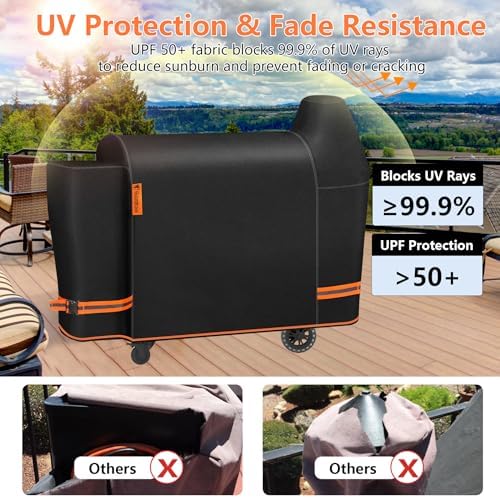 1000D Heavy Duty Grill Cover for Pit Boss Austin XL Grill - Image 5