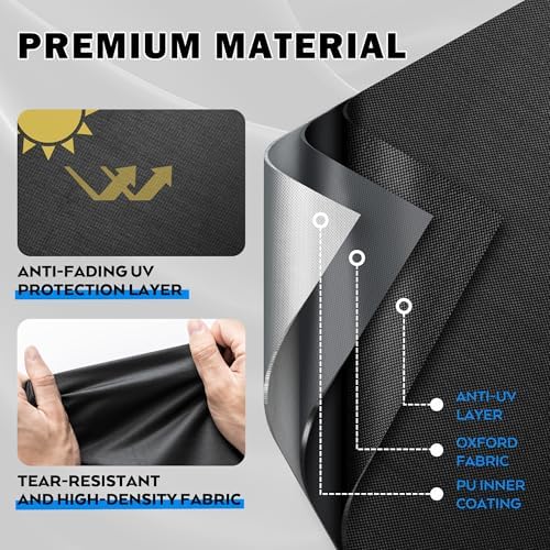 Grill Cover for Ninja PG301 Propane Griddle, Outdoor Griddle Cover for Ninja PG300 Series BBQ Grill-Waterproof - Image 3