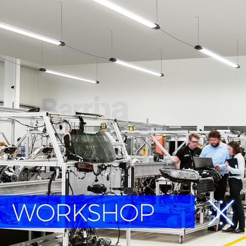 Barrina BS84 LED Shop Lights 4FT for Workshop, 84W 10000LM 5000K, 6 Packs - Image 4