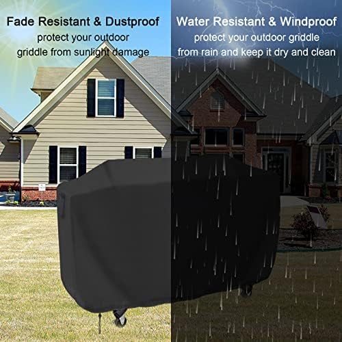 68 Inch Flat Top Grill Cover for Royal Gourmet GD401 4-Burner 36" Griddle - Image 5