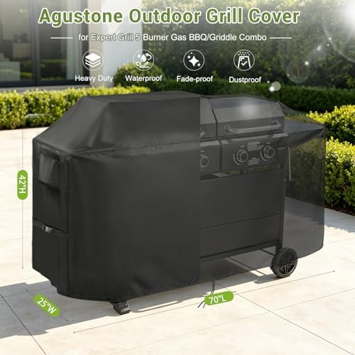 70" Grill Cover for Expert Grill 5-Burner Propane Gas BBQ Grills - Image 2