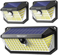TECKNET Solar Lights Outdoor Motion Sensor Waterproof,2×231 LED + 1×416 LED by Tecknet