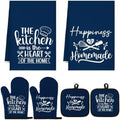 Sratte 6 Pcs Kitchen Decor Accessories Set, Kitchen, Blue by Sratte