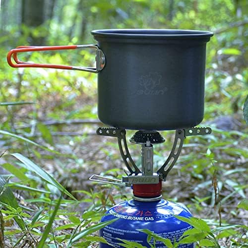 Bulin Camping Cookware, Portable Pots Kettle and Pans Set, 13 PCS for 3-4 - Image 3