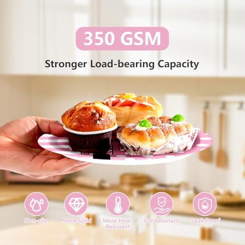 168Pcs Pink Mouse 3rd Birthday Decorations, Serves 24 - Image 3