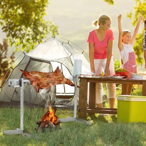OUTLANE Heavy Duty Rotisserie Grill Kit for Whole Pig & Lamb - Image 6