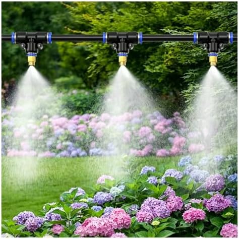 Garden Hose Water Misting Kit Chicken Coop Misting Equipment by Unknown
