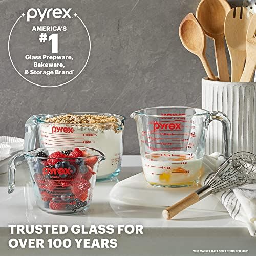 Pyrex 4 Cup Glass Measuring Cup For Baking and Cooking - Image 5