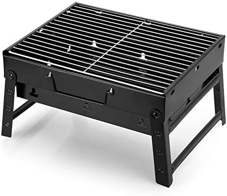 Uten Charcoal Grill, BBQ Grill Folding Portable Lightweight smoker Grill by UTENHOMEGOODSCENTER