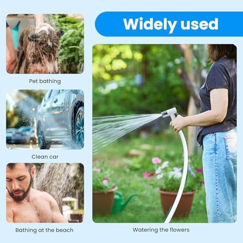 Ann Katy Portable Camping Shower Pump,Rechargeable Electric Outdoor Shower - Image 6