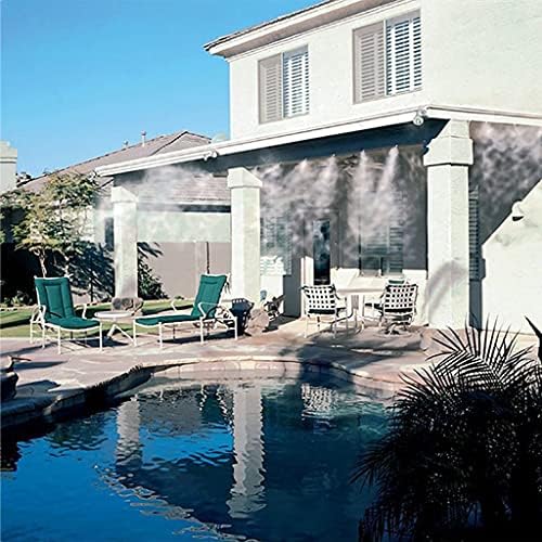 QFFL Misting Cooling System, Automatic Plant Watering Sprinkler, Outdoor Spray Device, for Patio Garden Greenhouse Umbrellas Trampoline (Size : 12m) - Image 4