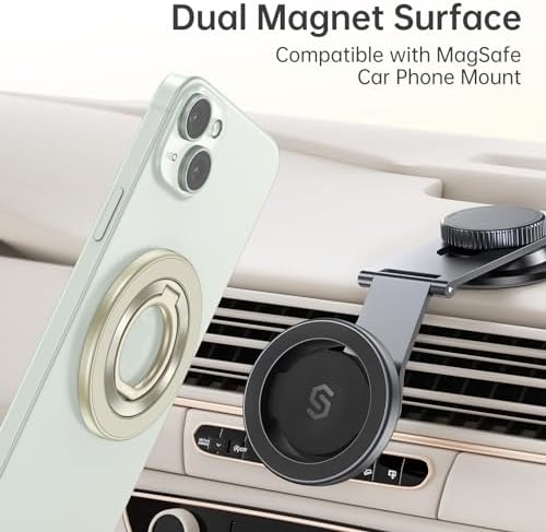 SYNCWIRE for MagSafe Phone Grip, Magnetic Phone Ring Holder Stand Kickstand - Image 3