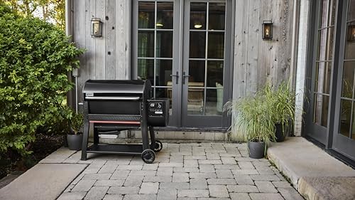 Weber Searwood™ XL 600 Wood Pellet Smoker Grill, 36 inches – Wi‑Fi & Bluetooth‑Enabled Outdoor Grill for Smoking, Searing, Rapid React PID & Cooking up to 600°F, Black - Image 7