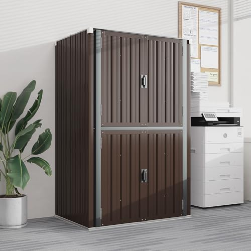 AECOJOY Outdoor Storage Cabinet Waterproof, 70'' Large Vertical with Floor - Image 5