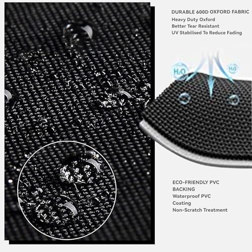 Pizza Oven Table Cover for Pizza Oven Cart Table Black ﻿ - Image 3