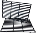 DC132 19.5” x 12.9" Grill Grates Replacement for Weber 7524, 7528, Genesis 300 E/S 310 320 330 EP310 EP320 EP330 Gas Grill (2007-2016 ONLY), Set of 2 Cast Iron Cooking Grid Grates by DirectStore