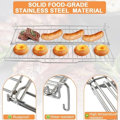 66044 Warming Rack for Weber GS4 Genesis II 300 3-Burner S315 S335 Parts - Image 4