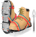 Lawn Aerator Shoes for Grass - Pre-Assembled Grass Aerator Shoes for Lawn - Soil Yard Aerator Tool for Aerating Patio Garden, Colorful, Medium Size by DenForste