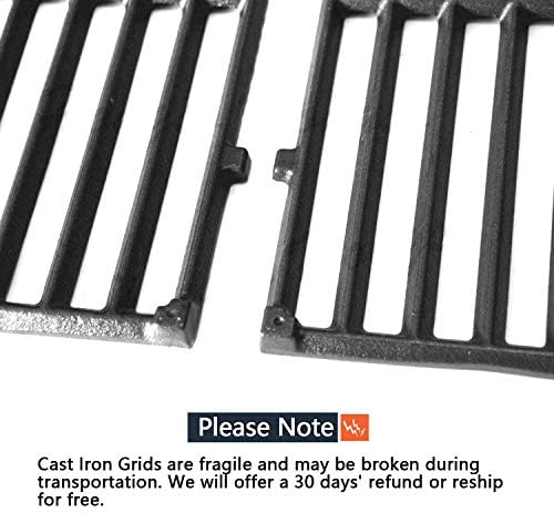 Hongso 7524 Grill Grates for Weber Genesis E-310 E-330, 19.5 x 12.9 in Each - Image 5