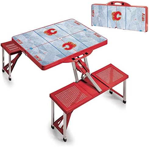 NHL Montreal Canadiens Portable Folding Picnic Table with Seating for 4 - Image 4