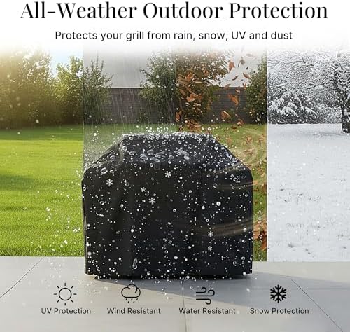 iBirdie Outdoor Grills Cover 65 x 28 x 48 inch, Waterproof, 600D Heavy Duty - Image 5
