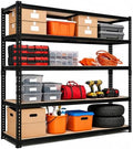 48" W Garage Shelving Heavy Duty, 5-Tier Adjustable Metal Storage Shelves by Unknown