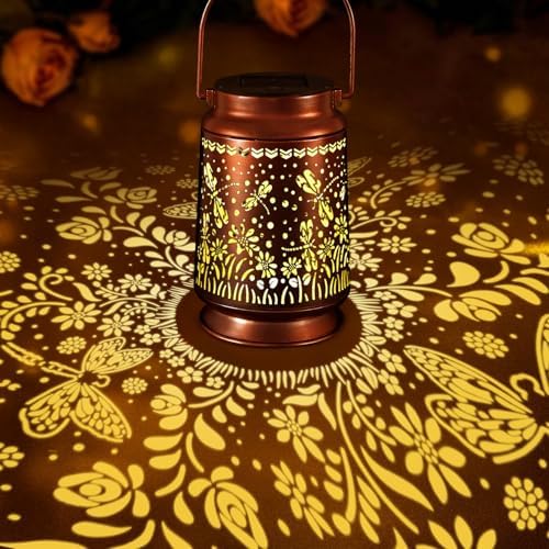 Solar Lanterns Outdoor Waterproof Gifts for Women Grandma Gifts - Image 2