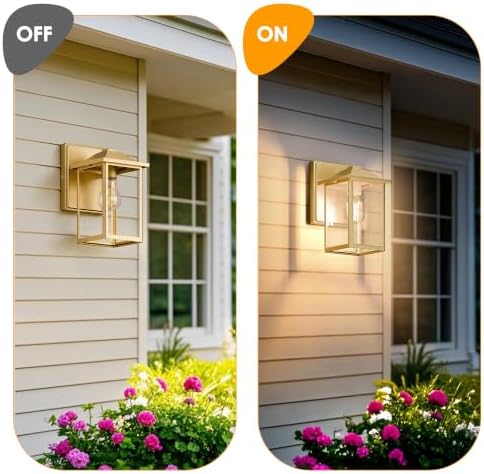MATAMEYE Outdoor Wall Light Fixture, Exterior Waterproof Porch Lighting - Image 7