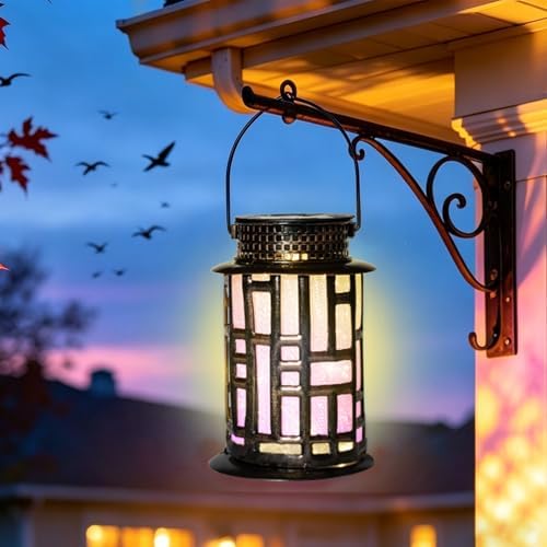 SRNPMIU Solar Lanterns Outdoor, Solar Lights Outdoor Decor Waterproof by Unknown