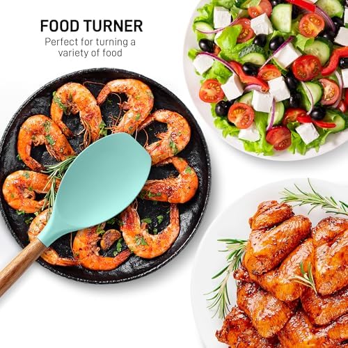 Zulay Kitchen 5 Piece Silicone Utensil Set - Image 6