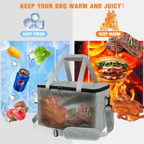 BBQ Blanket for Resting Meat,Reusable BBQ Resting Bag for Meat,Meat Brisket Resting Bag,Meat Blanket for Resting Large Barbecue Resting Blanket for Outdoor Smoker and Grilling - Image 5