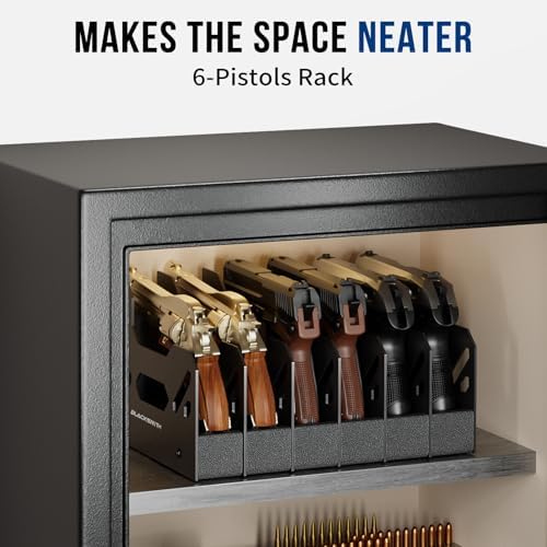 BlackSmith Foam Pistol Rack for Gun Safe Gun Accessories Storage Firearm Handgun Rack Revolver Pistols Holder - Image 2