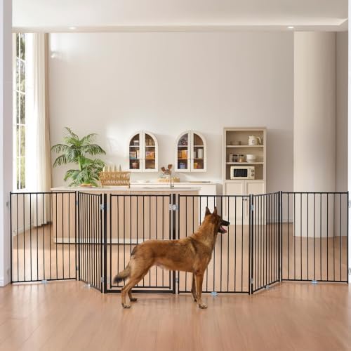 No Pawblems Freestanding Dog Gate with Door for Indoor & Outdoor, 36'' Tall by NoPawblems