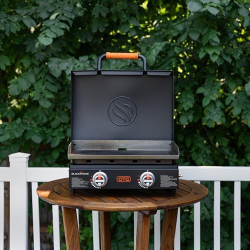 Blackstone OTG Outdoor Tabletop Griddle with Built-in Hood, Black, 22 Inch - Image 2