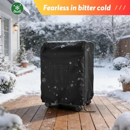 Patio Heater Covers 15" for VEVOR Propane Cabinet Heater 15x18x22In - Image 5