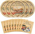 40pcs Vintage Book Themed Party Decorations Book Club Birthday Party Supplies Book Brunch Party Decor Plates and Napkins for Library Reading Storybook Party,Suitable for 20 Guests by UkralMagic