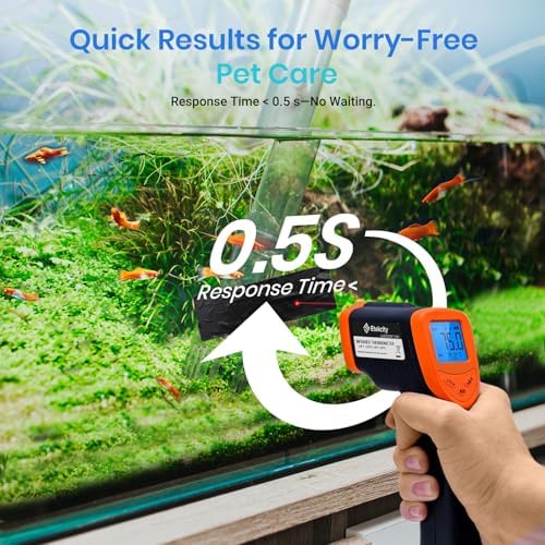 Etekcity Infrared Thermometer Laser Temperature Gun, -58°F~1130°F, Orange - Image 5