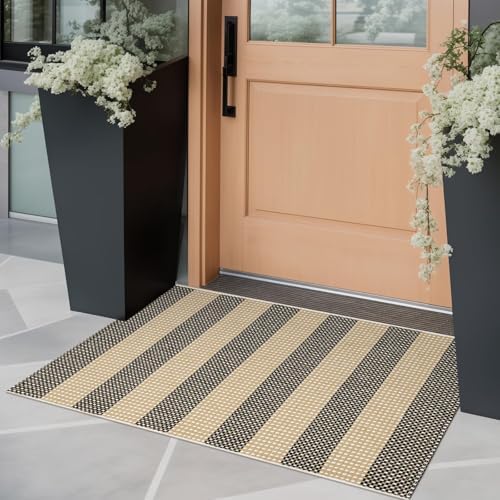 OJIA Front Door Mat Outside Entrance 24"x35" Outdoor Doormat Welcome Mat - Image 2