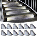 VOLISUN Solar Stair Lights 12 Pack, Solar Step Lights Waterproof IP67 by VOLISUN