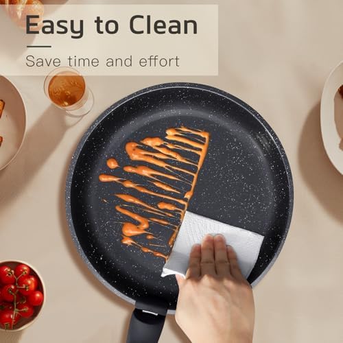 GiPP 17PCS Pots and Pans Set Nonstick Cookware Set with Detachable Handle - Image 5