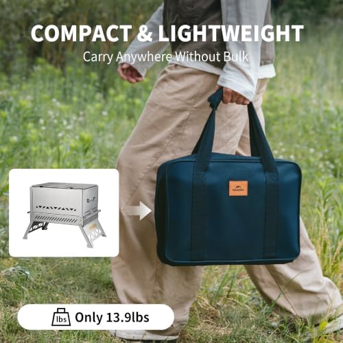 Naturehike 2-in-1 Stove & Grill, Foldable, IGT Table Compatible - Image 6