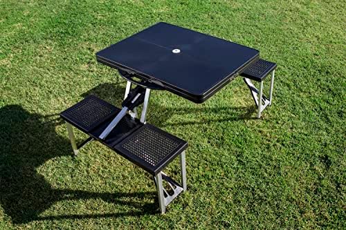 Picnic TIME NFL Football Field Folding Picnic Table, Camping Table, Outdoor Table with Umbrella Hole - Image 2