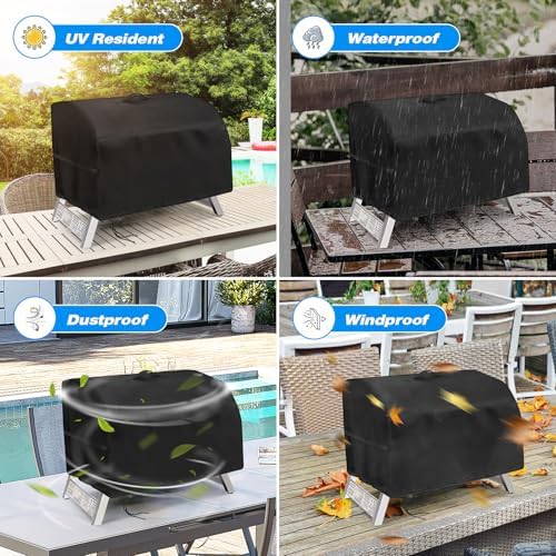 Small Grill Cover for Megamaster 1 Burner Portable Gas Grill - Image 6