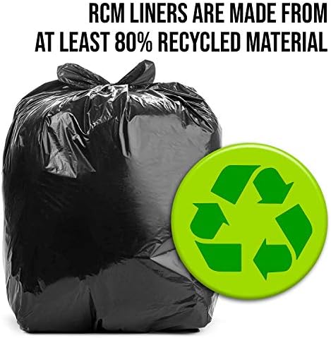 Aluf Plastics 20-30 Gal Black Trash Bags, Star Seal, 36" x 30" Pack of 100 - Image 6