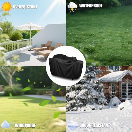 QuliMetal Grill Cover for Pit Boss Charleston 1020 DX Pellet Grill - Image 6