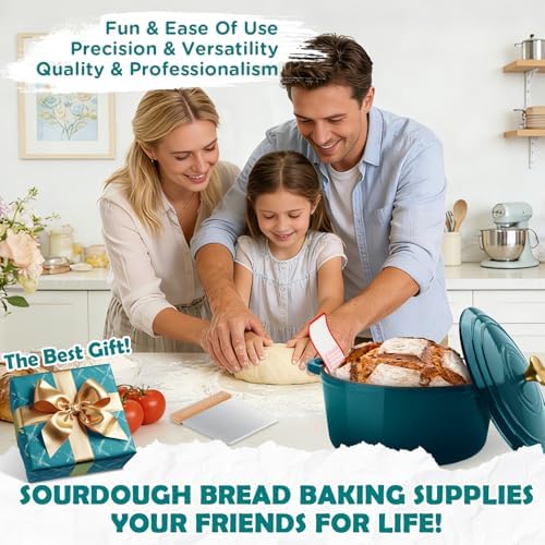 Enameled Cast Iron Dutch Oven Pot with Lid, 5QT Dutch Oven for Bread Baking - Image 7